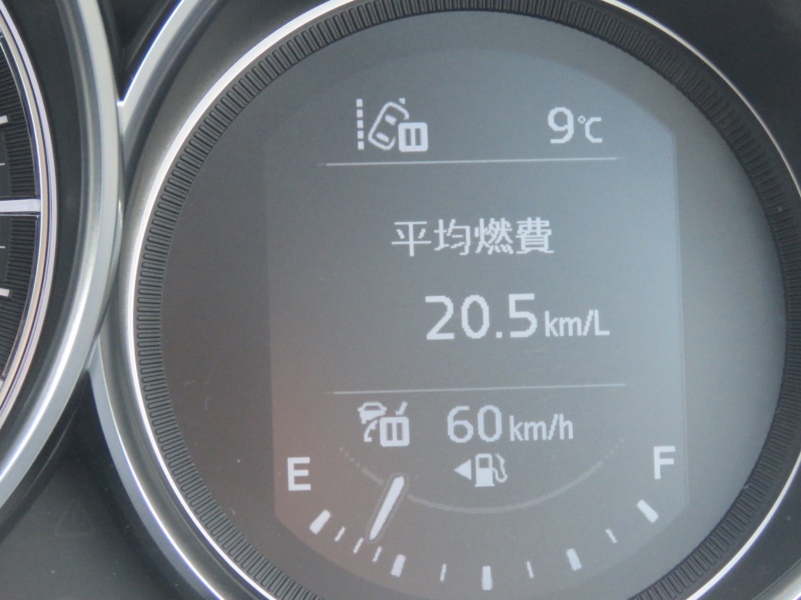 アテンザワゴンXDプロアクティブ（６ECAT）のカタログ燃費は19.6km/lです。