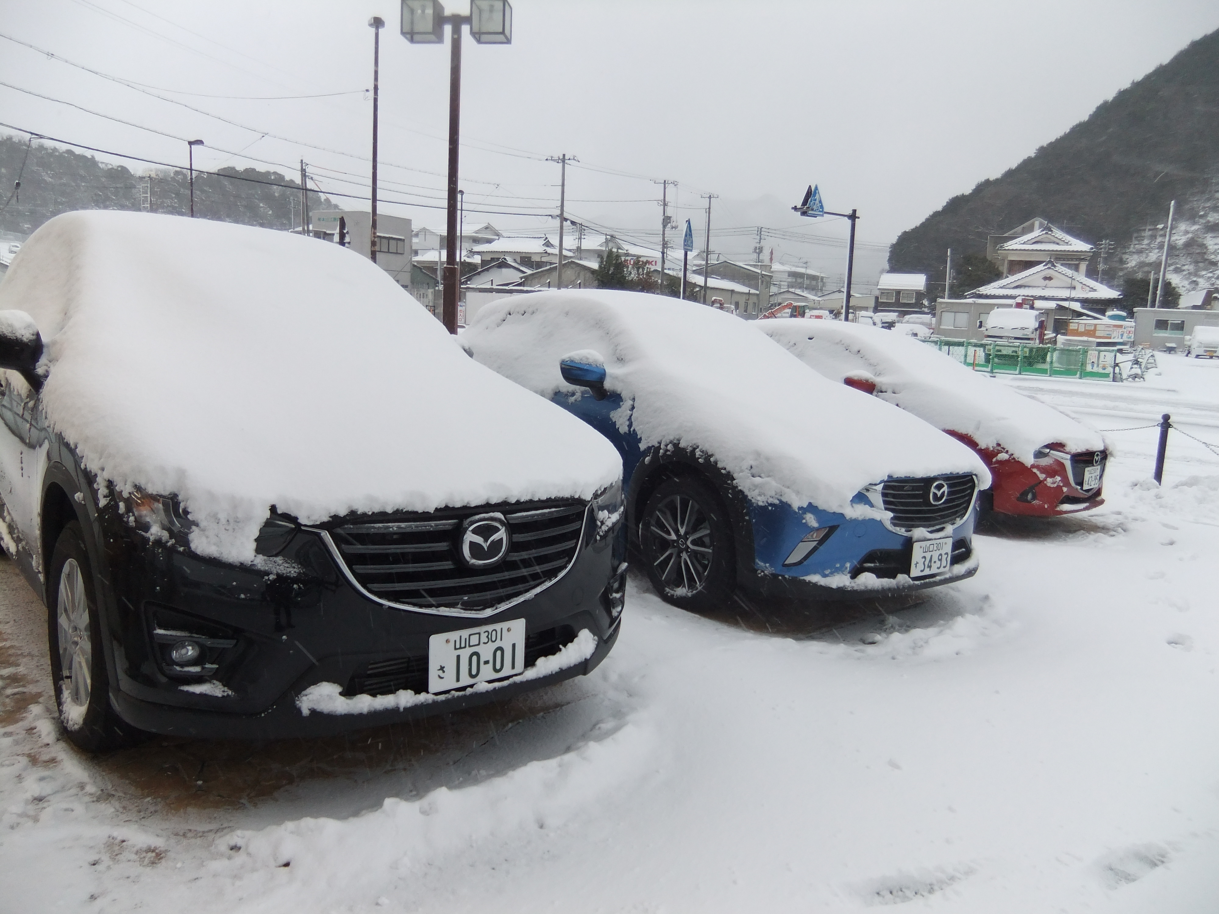 洗車機交換作業のご案内 山口マツダ萩店のブログ