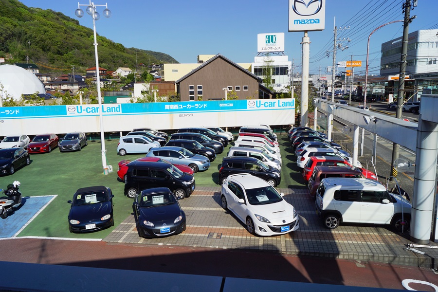 品質を保証できる中古車の展示場です