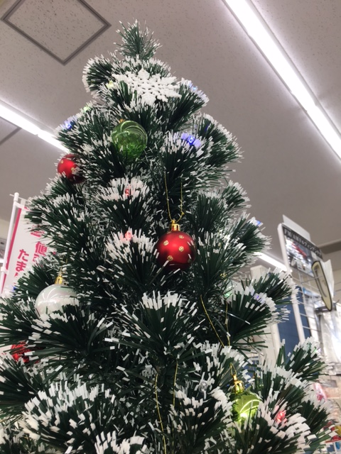 クリスマスの飾り付けが出来ました〜☆