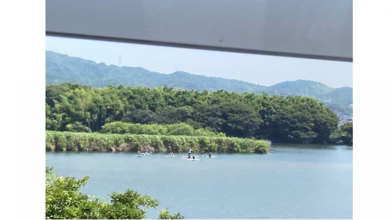 錦川での水遊び：楽しそう♪