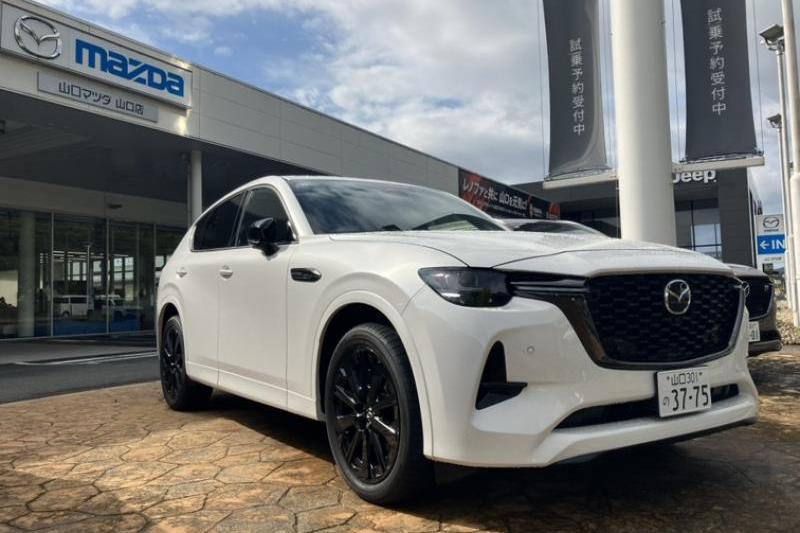 展示予定の3列シートSUV CX-80