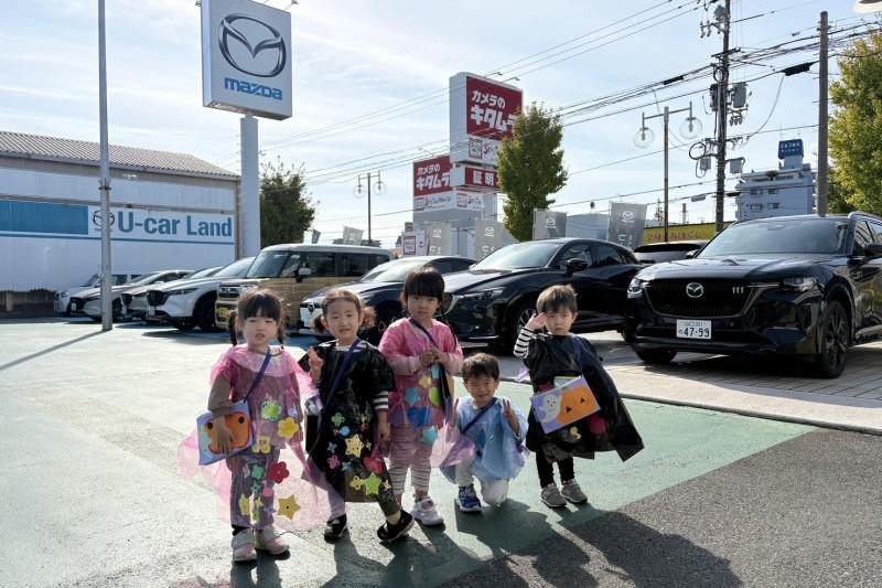 マツダの車たちと一緒に！