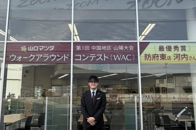 道路沿いに大きく掲示してます！